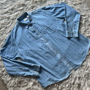 DOCKERS Denim Longsleeve Shirt
